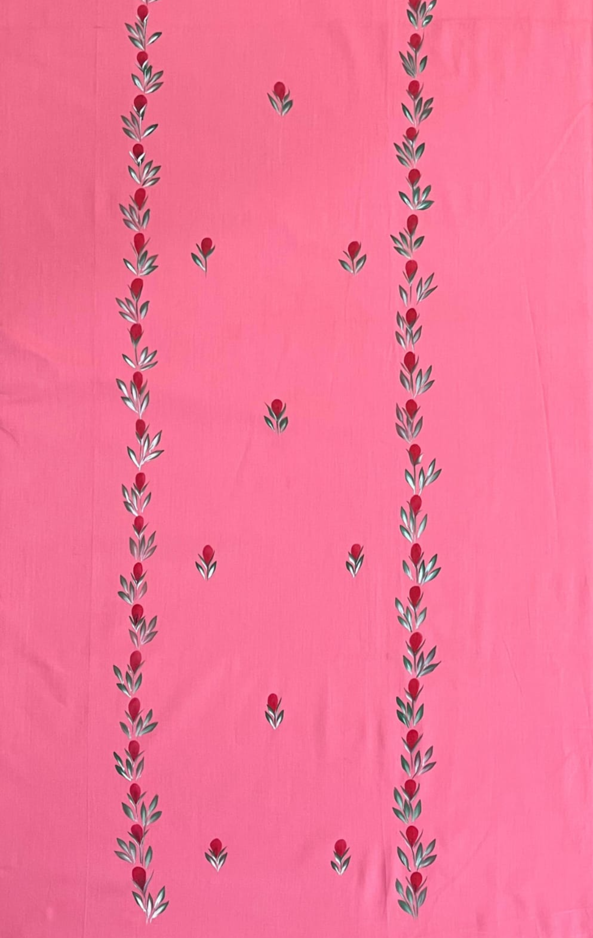 KR0057–Hand painted Jaam Cotton Suit Set