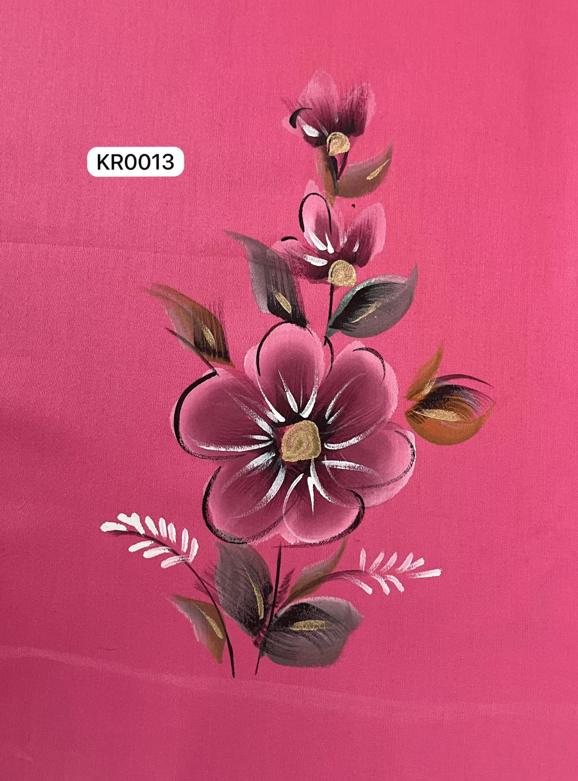 KR0013– Hand painted Jaam Cotton Suit Set