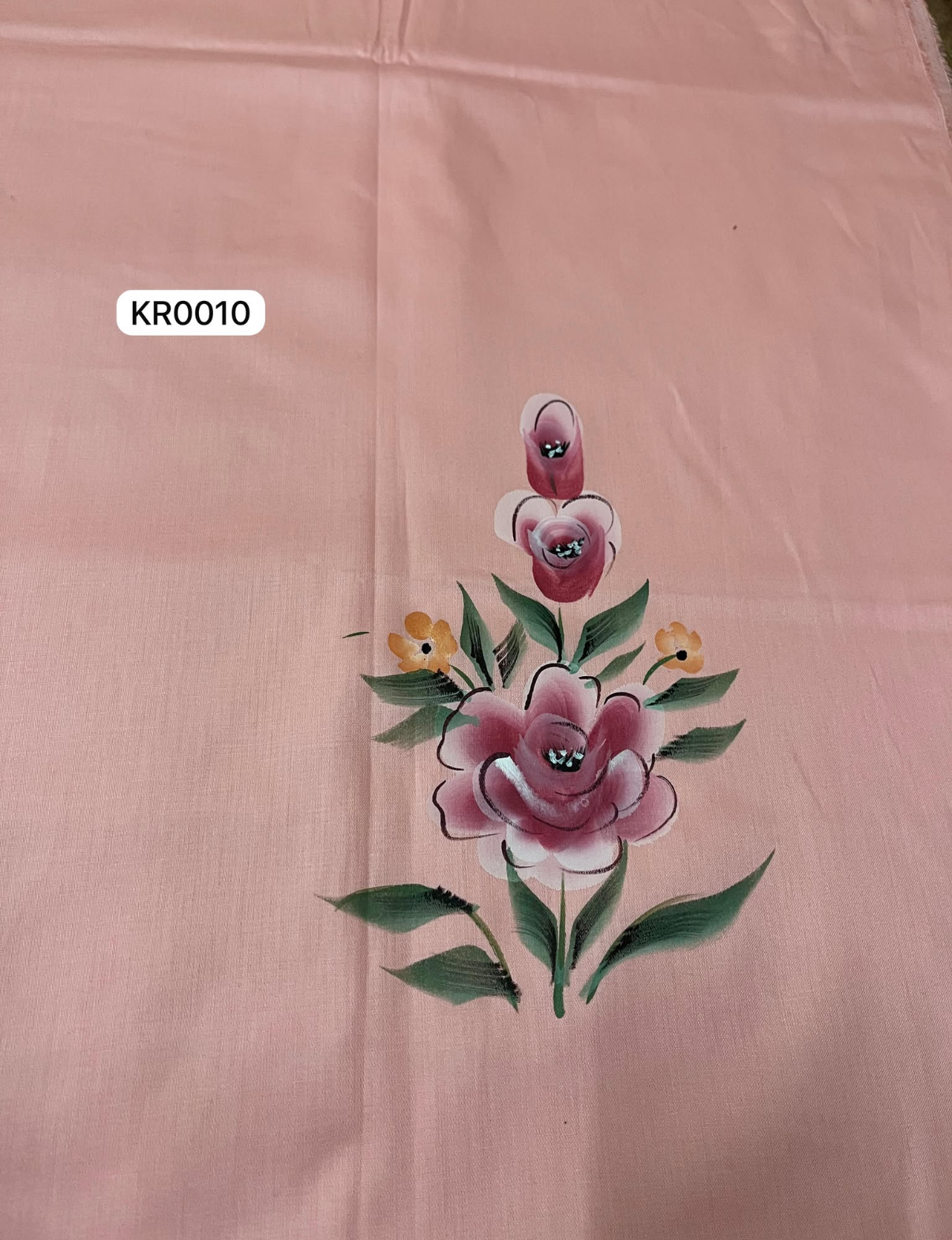 KR0010– Hand painted Jaam Cotton Suit Set