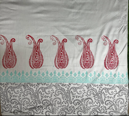 KR0042– Block Printed Jaam Cotton Suit Set