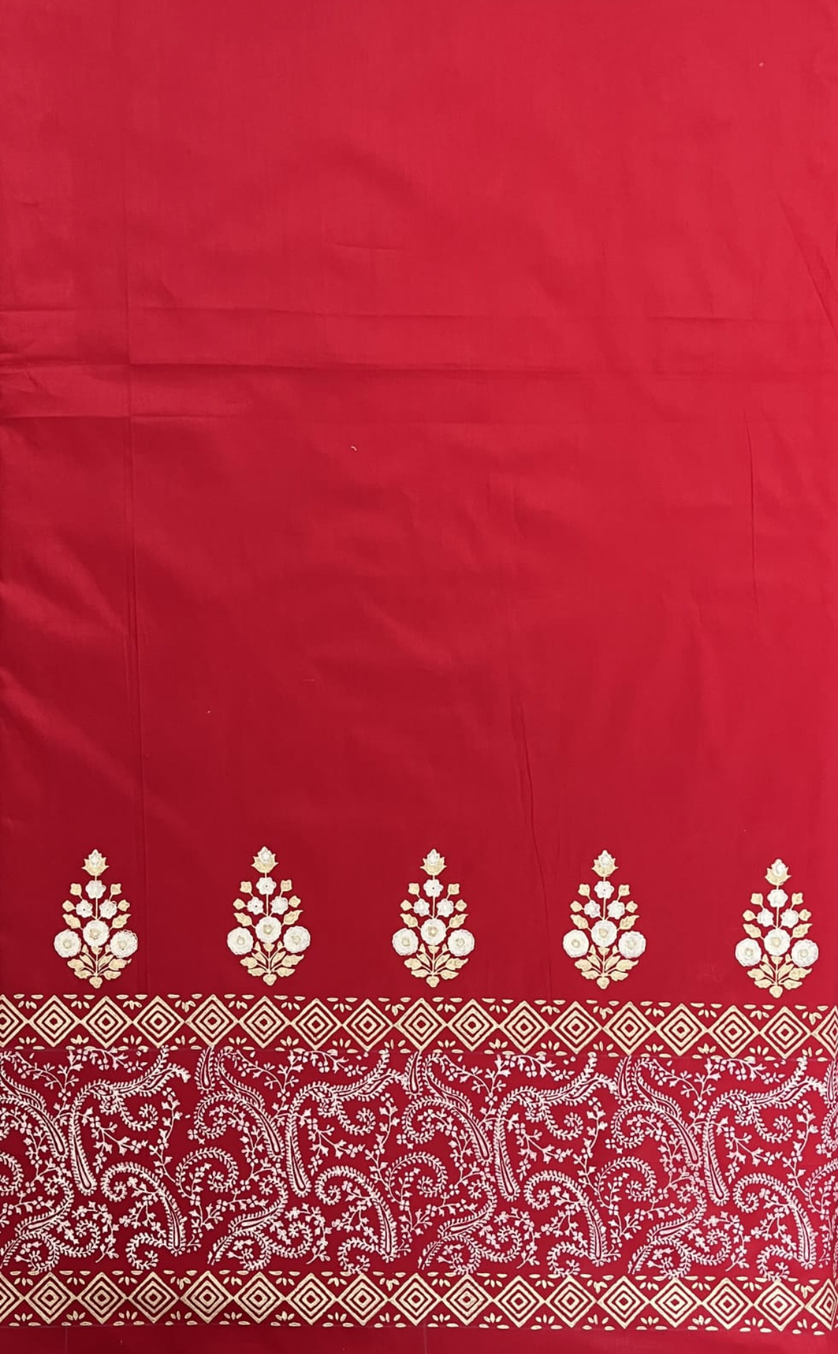 KR0072–Hand painted Jaam Cotton Suit Set