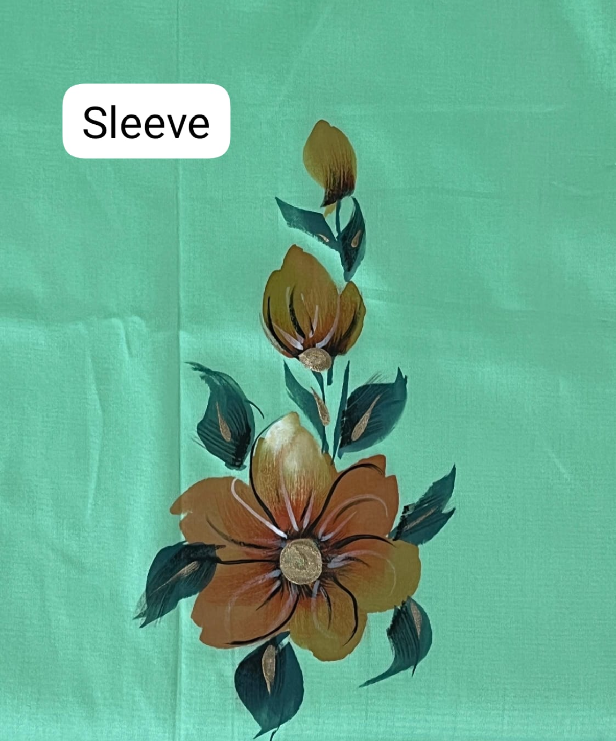 KR0029– Hand painted Jaam Cotton Suit Set