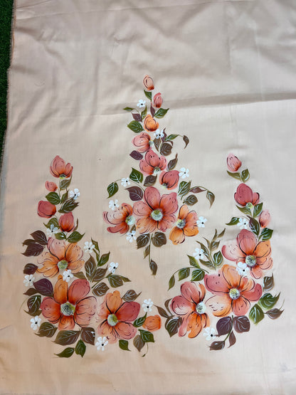 KR0103-Hand painted Jaam Cotton Suit Set