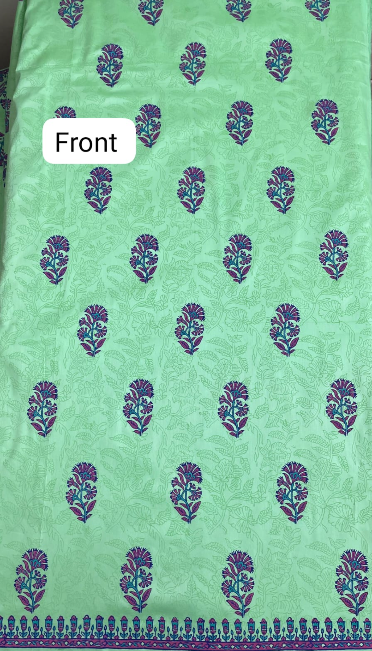 KR0024 – Block Printed Jaam Cotton Suit Set