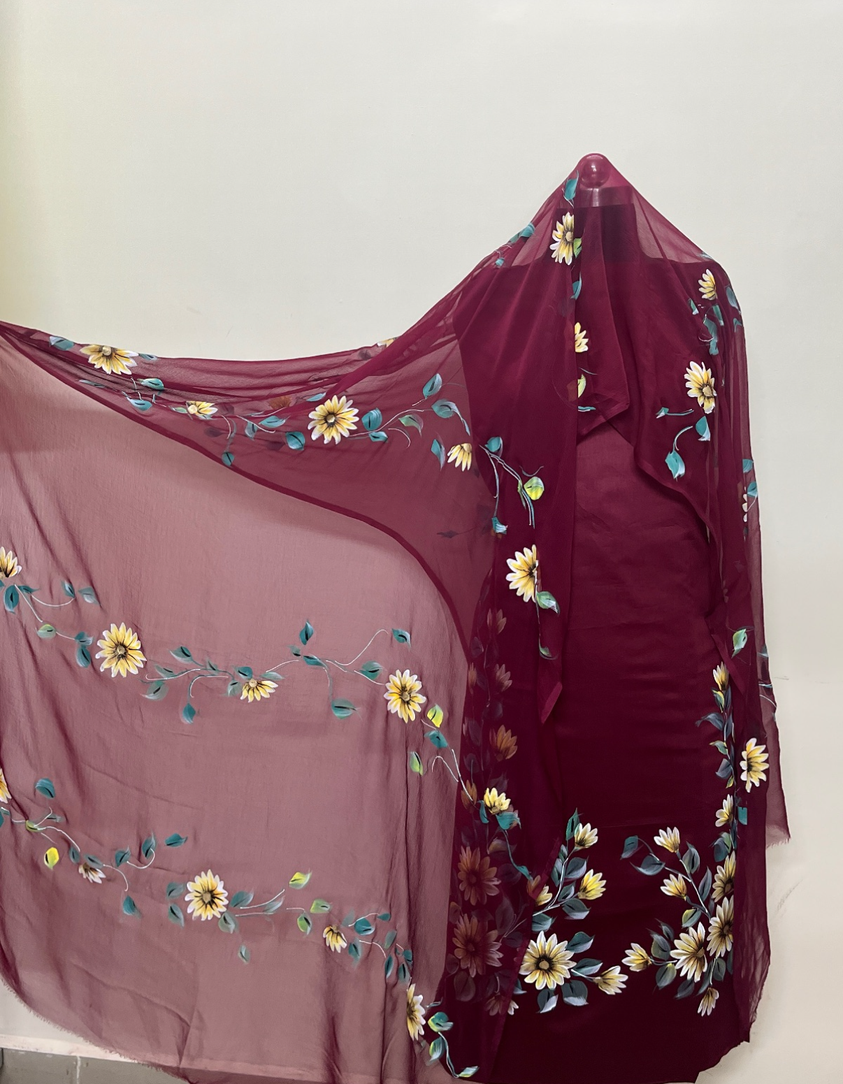 KR0064–Hand painted Jaam Cotton Suit Set
