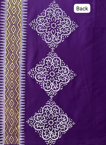 KR0045 – Block Printed Jaam Cotton Suit Set