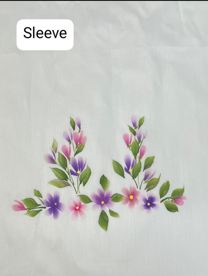 KR0085–Hand painted Jaam Cotton Suit Set