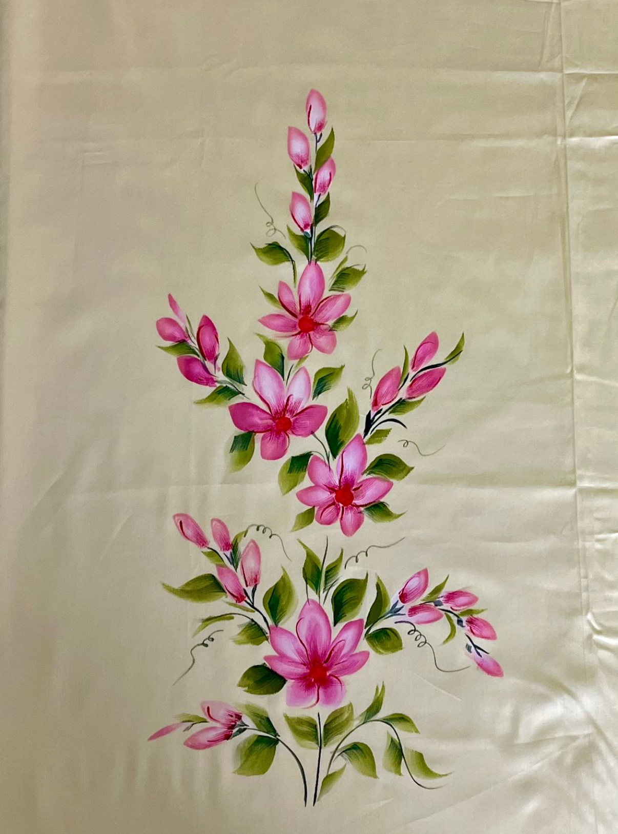 KR0047– Hand painted Jaam Cotton Suit Set