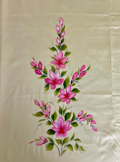 KR0047– Hand painted Jaam Cotton Suit Set