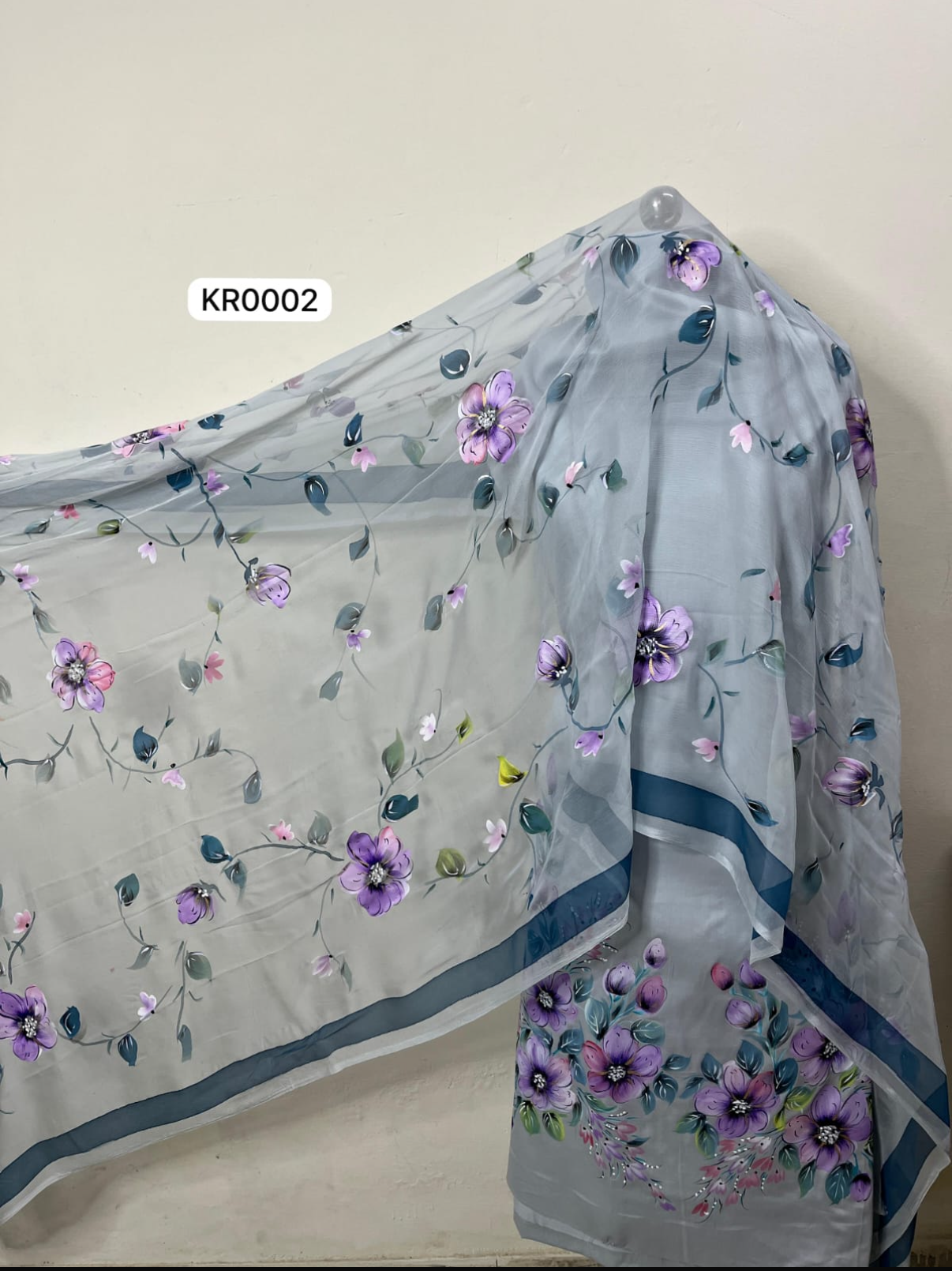 KR0002 – Hand Painted Jaam Cotton Suit Set