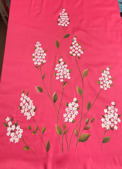 KR0098–Hand painted Jaam Cotton Suit Set