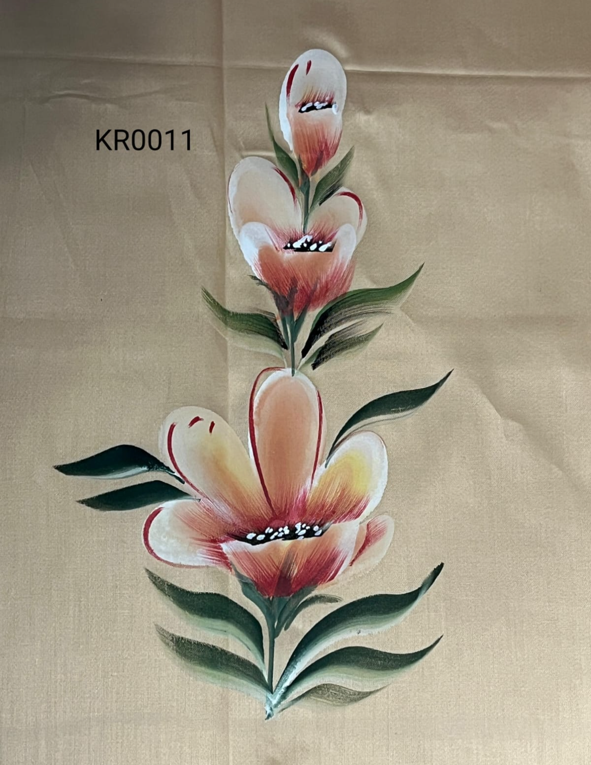 KR0011– Hand painted Jaam Cotton Suit Set