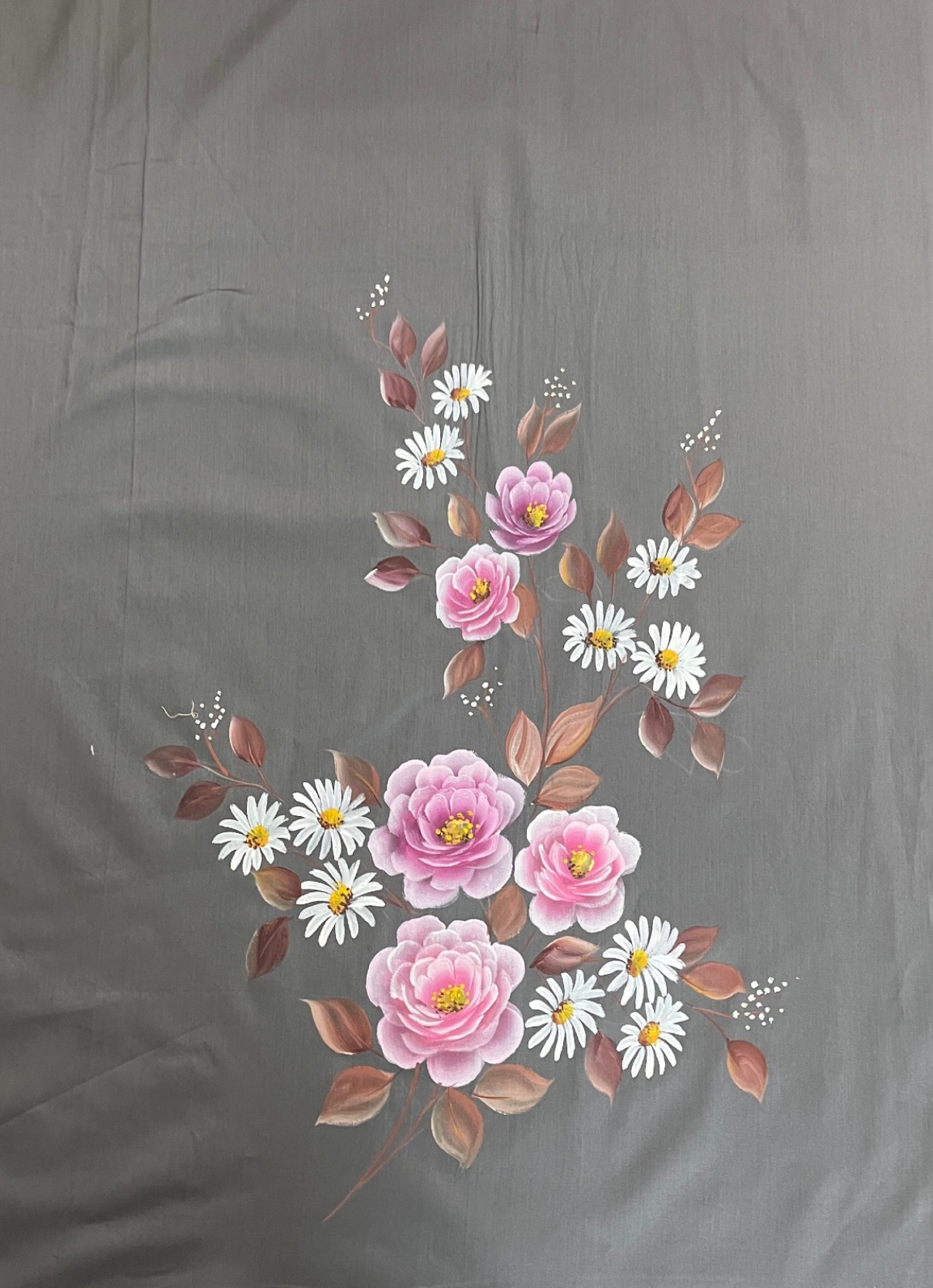 KR0090–Hand painted Jaam Cotton Suit Set