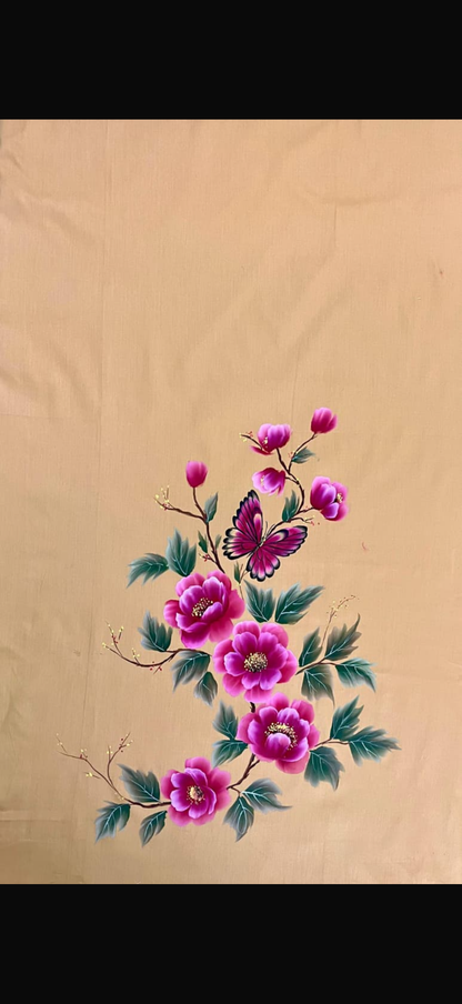 KR0076–Hand painted Jaam Cotton Suit Set