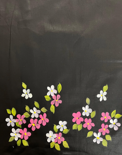 KR0078–Hand painted Jaam Cotton Suit Set