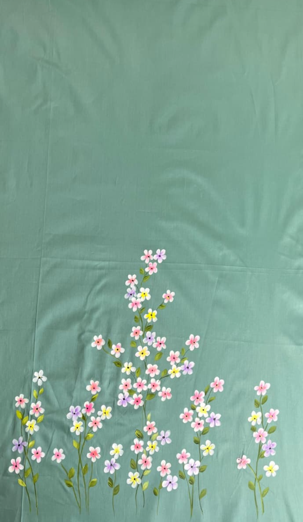 KR0080–Hand painted Jaam Cotton Suit Set