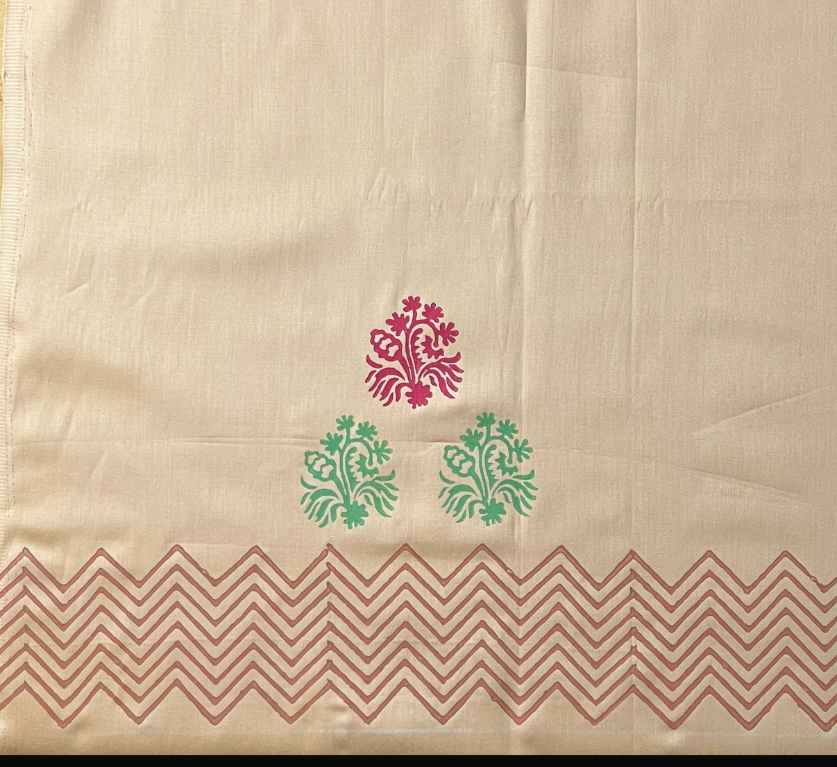 KR0043– Block printed Jaam Cotton Suit Set
