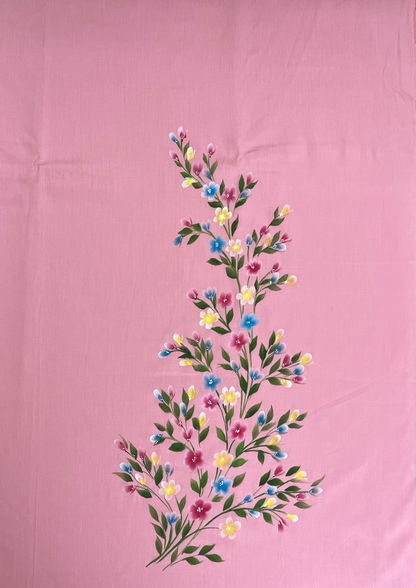 KR0052– Hand painted Jaam Cotton Suit Set