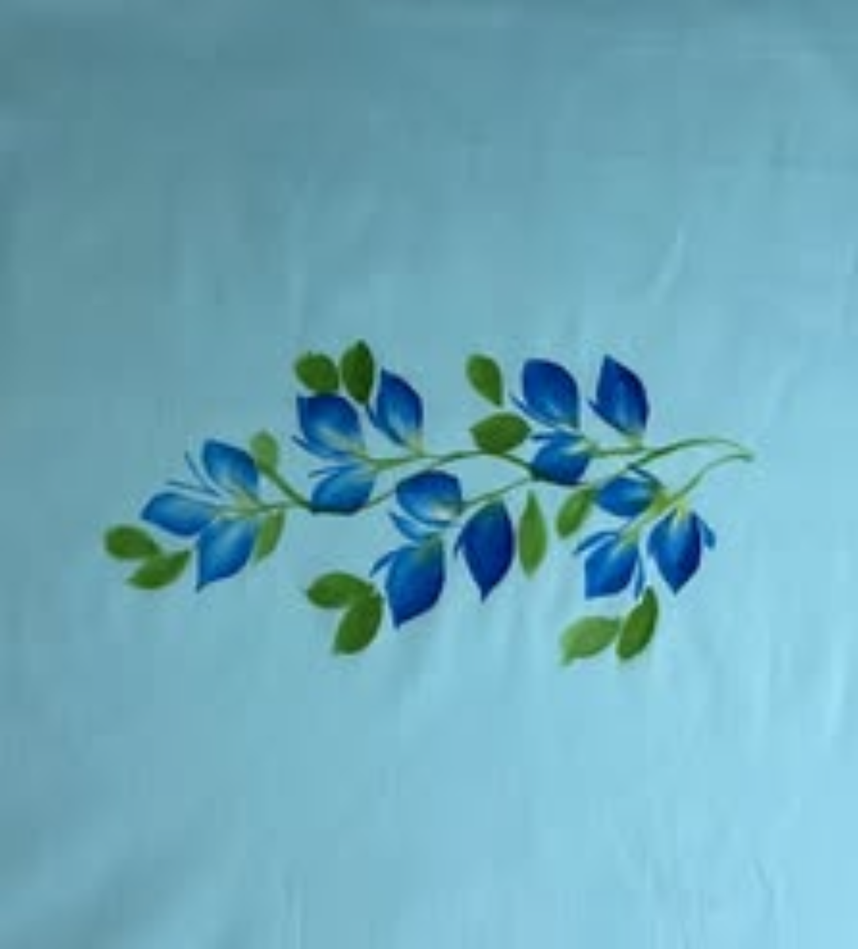 KR0034– Hand painted Jaam Cotton Suit Set