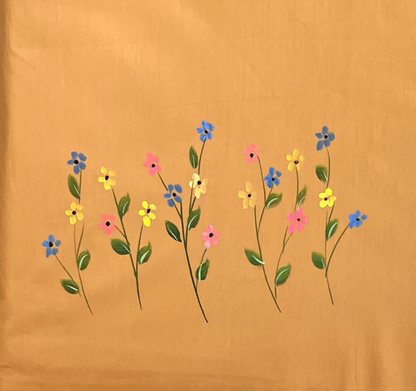 KR0067–Hand painted Jaam Cotton Suit Set