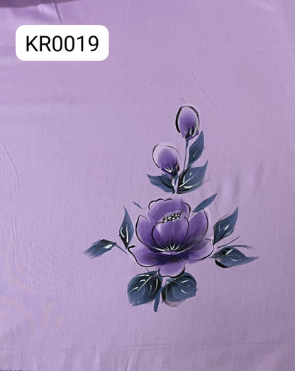 KR0019– Hand painted Jaam Cotton Suit Set