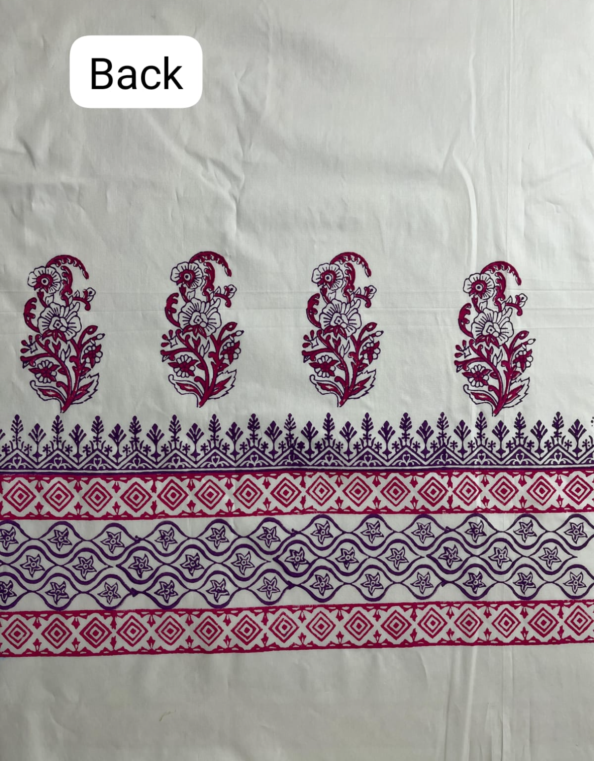 KR0026– Block Printed Jaam Cotton Suit Set