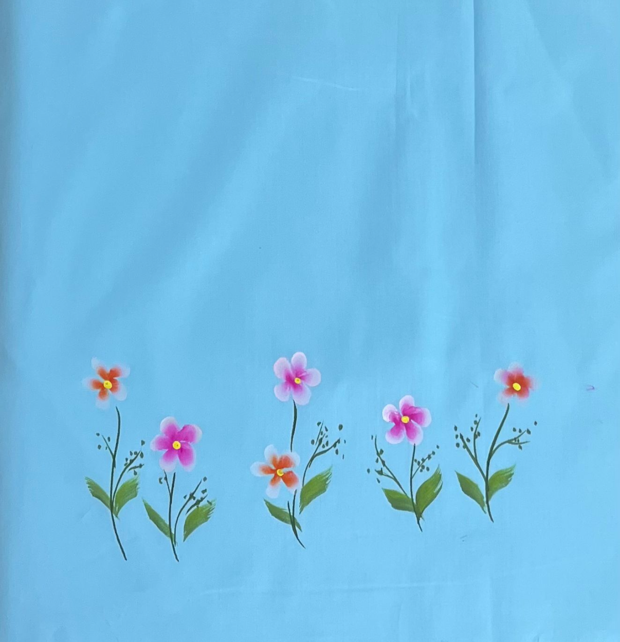 KR0075–Hand painted Jaam Cotton Suit Set