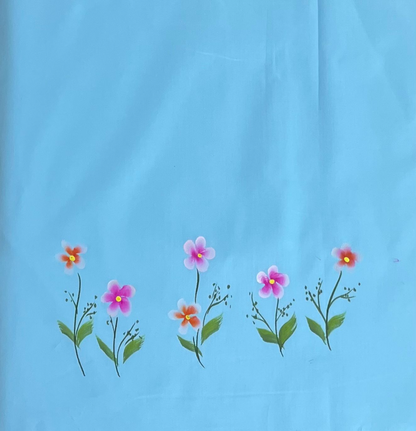 KR0075–Hand painted Jaam Cotton Suit Set