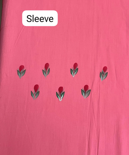 KR0057–Hand painted Jaam Cotton Suit Set