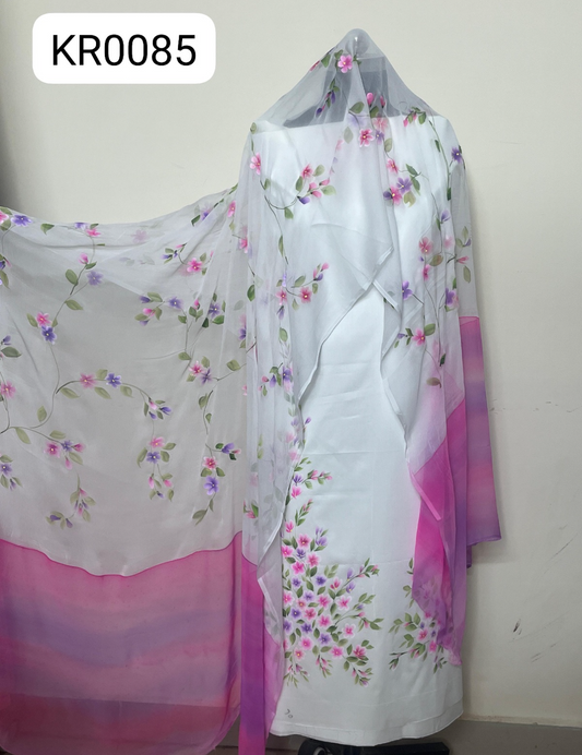 KR0085–Hand painted Jaam Cotton Suit Set