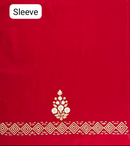 KR0072–Hand painted Jaam Cotton Suit Set