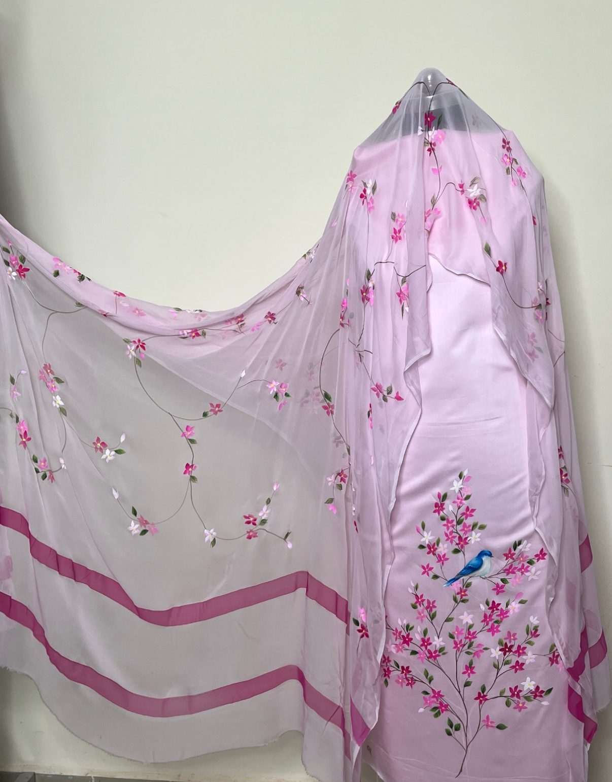 KR0068–Hand painted Jaam Cotton Suit Set