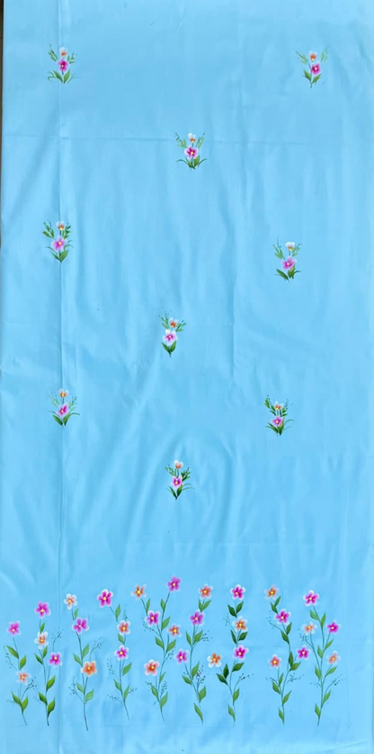 KR0075–Hand painted Jaam Cotton Suit Set
