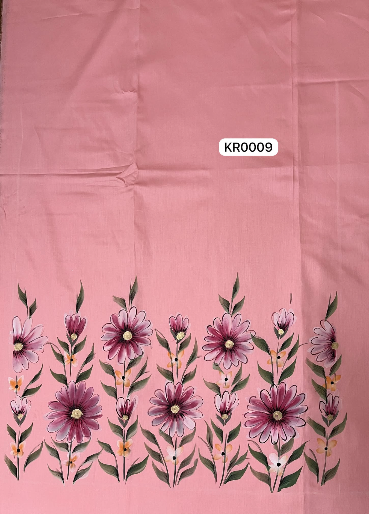 KR0009– Hand painted Jaam Cotton Suit Set