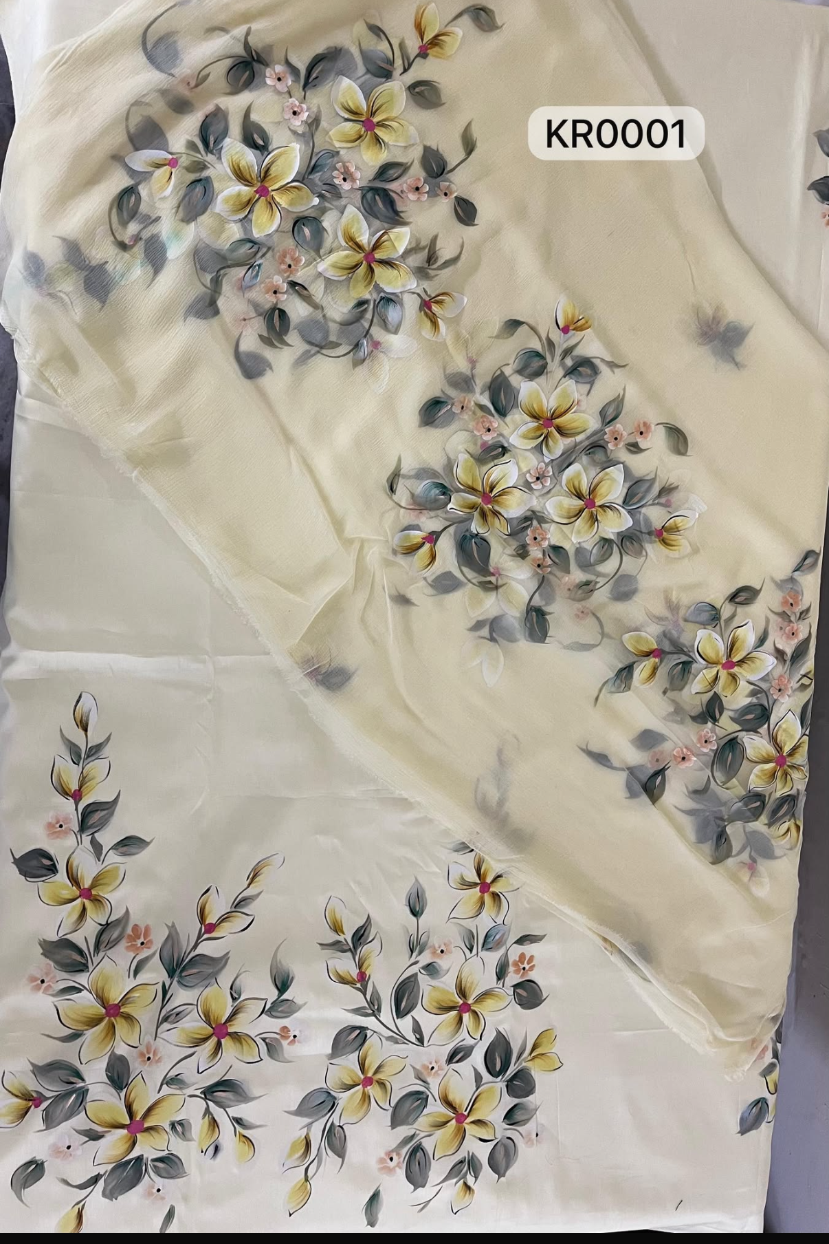 KR0001 – Hand Painted Jaam Cotton Suit Set
