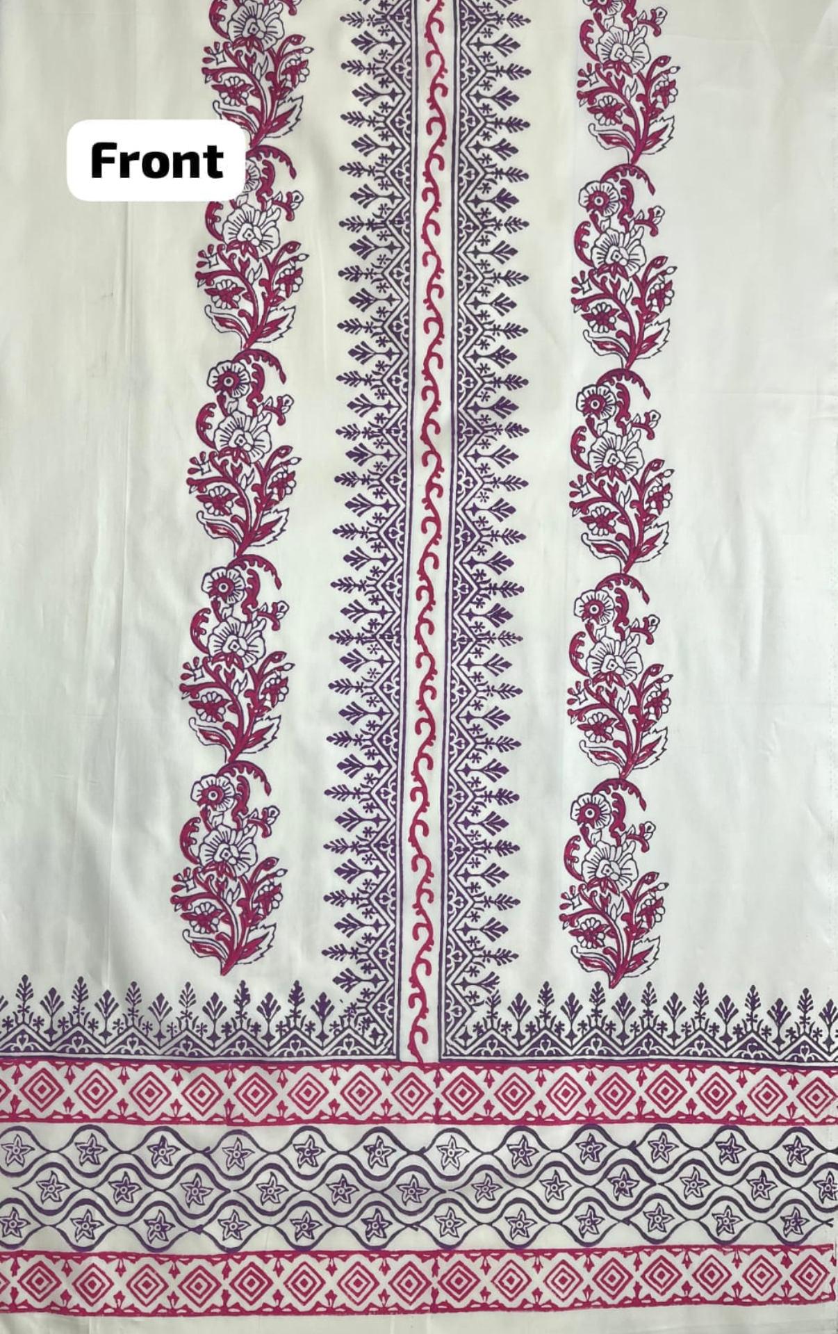 KR0026– Block Printed Jaam Cotton Suit Set