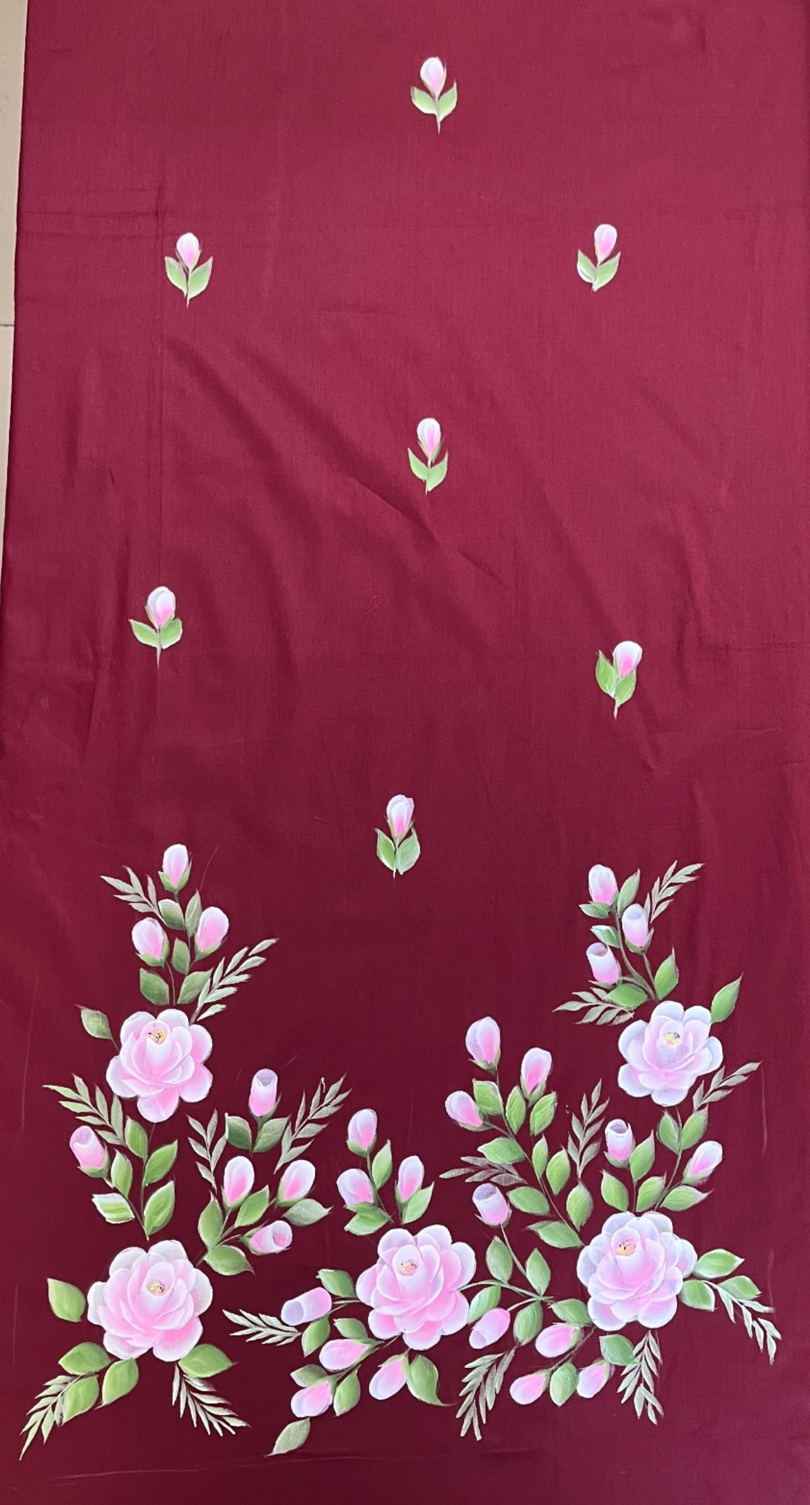 KR0058–Hand painted Jaam Cotton Suit Set