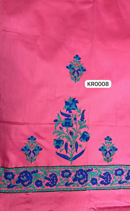 KR0008 – Block Printed Jaam Cotton Suit Set