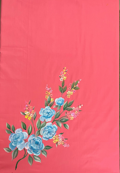 KR0055–Hand painted Jaam Cotton Suit Set