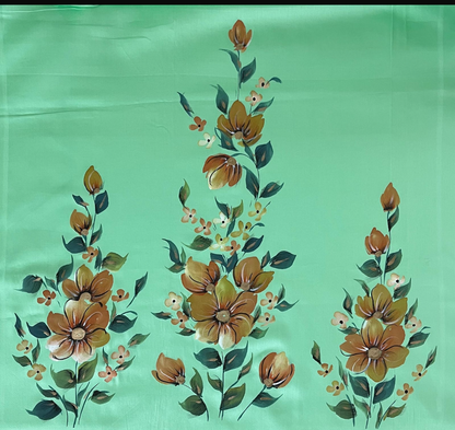 KR0029– Hand painted Jaam Cotton Suit Set