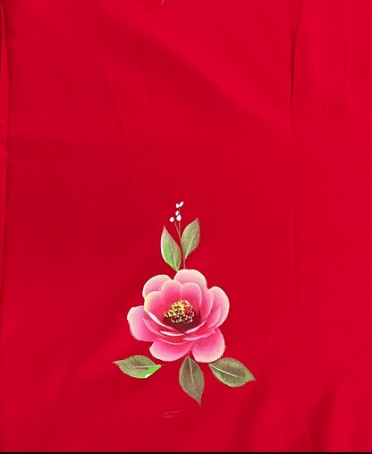 KR0061–Hand painted Jaam Cotton Suit Set