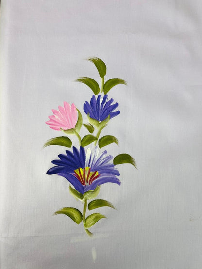 KR0096–Hand painted Jaam Cotton Suit Set