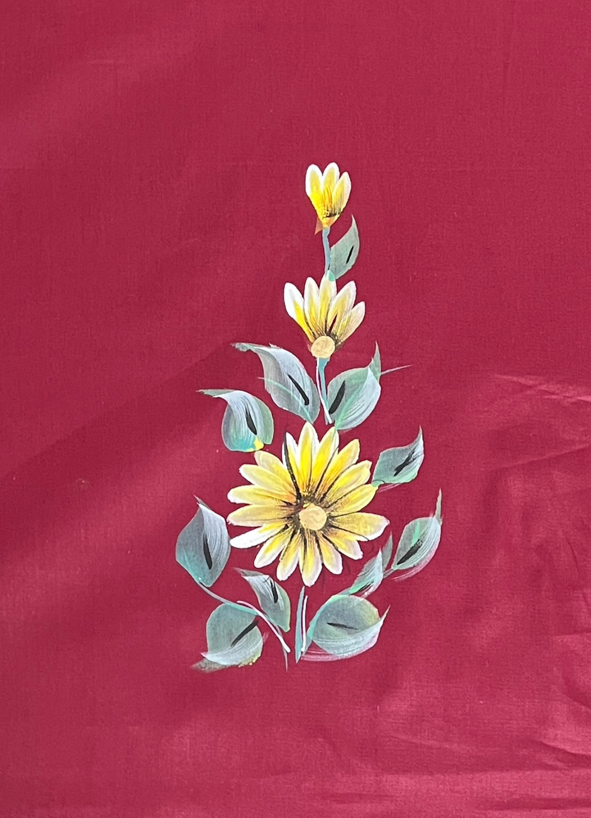 KR0064–Hand painted Jaam Cotton Suit Set