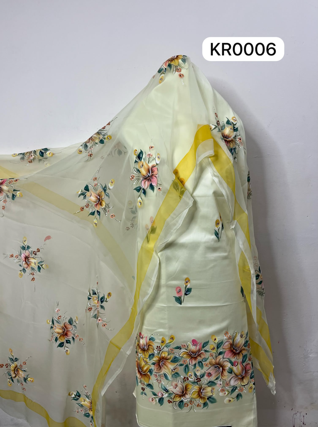 KR0006 – Hand Painted Jaam Cotton Suit Set